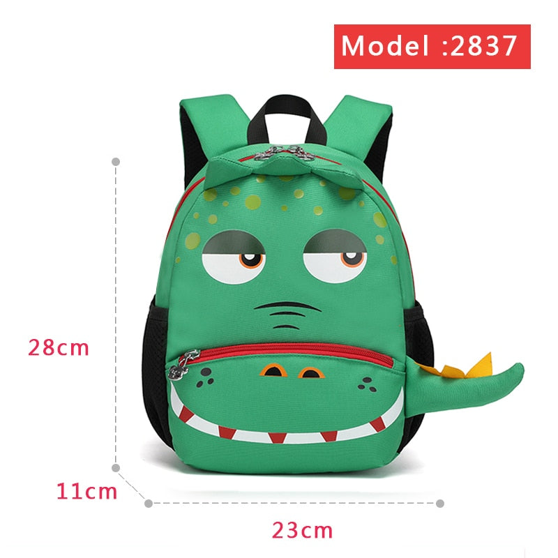 solvbao Hot 3D Cartoon Animal Baby Backpacks kindergarten Schoolbag  Kids Backpack Children School Bags Girls Boys Backpacks