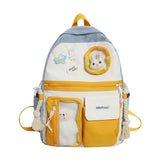 solvbao  Buckle Badge Women's Backpack