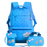 solvbao 3pcs/set Printing School Bags Backpacks Schoolbag Fashion Kids Lovely Backpack For Children Girls School bag Student Mochila sac