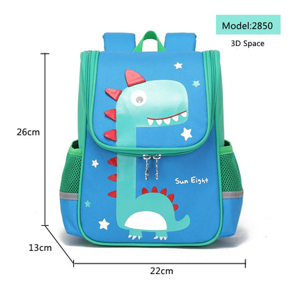 solvbao Hot 3D Cartoon Animal Baby Backpacks kindergarten Schoolbag  Kids Backpack Children School Bags Girls Boys Backpacks