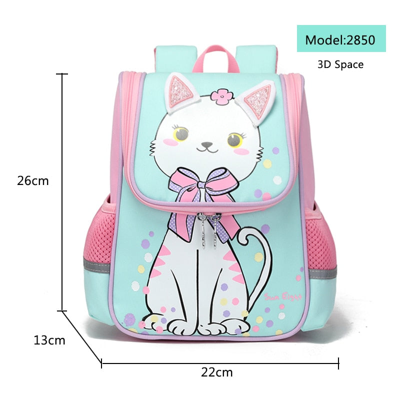 solvbao Hot 3D Cartoon Animal Baby Backpacks kindergarten Schoolbag  Kids Backpack Children School Bags Girls Boys Backpacks