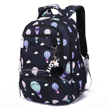 solvbao New Large schoolbag cute Student School Backpack Printed Waterproof bagpack primary school book bags for teenage girls kids