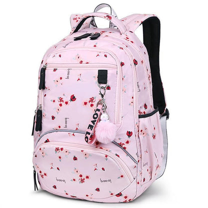 solvbao New Large schoolbag cute Student School Backpack Printed Waterproof bagpack primary school book bags for teenage girls kids