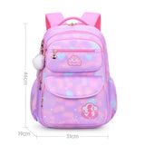 solvbao Cute Girls School Bags Children Primary School Backpack satchel kids book bag Princess Schoolbag Mochila Infantil 2 szies