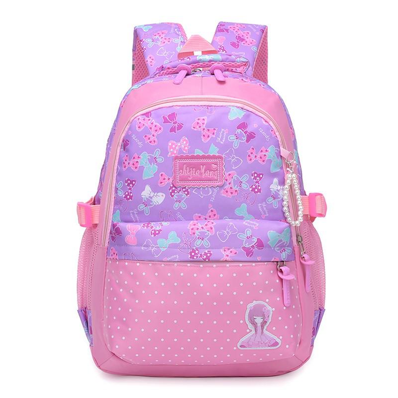 solvbao New Large schoolbag cute Student School Backpack Printed Waterproof bagpack primary school book bags for teenage girls kids