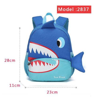 solvbao Hot 3D Cartoon Animal Baby Backpacks kindergarten Schoolbag  Kids Backpack Children School Bags Girls Boys Backpacks