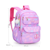 solvbao Cute Girls School Bags Children Primary School Backpack satchel kids book bag Princess Schoolbag Mochila Infantil 2 szies