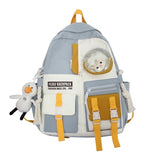 solvbao  Buckle Badge Women's Backpack