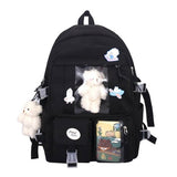 solvbao  Buckle Badge Women's Backpack