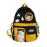 solvbao  Buckle Badge Women's Backpack