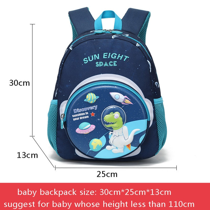 solvbao Hot 3D Cartoon Animal Baby Backpacks kindergarten Schoolbag  Kids Backpack Children School Bags Girls Boys Backpacks