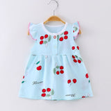 SOLVBAO Baby Girl Summer Dress Skirt Thin Cotton Silk Skirt Girls Dress Children Princess Dress Little Children Girl Baby Skirt Summer