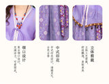 SOLVBAO Girls' Han Chinese Costume National Style Summer Suit  New Children's New Chinese Tang Suit Girl's Ancient Costume Song Style Two-Piece Suit