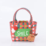 Bag Woven Bag Handbag Hand Collar Bag Beach Bag Vegetable Basket Woven Bag Female Tote Bag Wholesale Hand Gift Basket