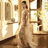 SOLVBAO Marriage Engagement Evening Dress  New Toast Dress Light Luxury New Chinese Bridal Gown Dress Banquet Dress