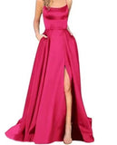 SOLVBAO Cross Border New Party Bridesmaid Dress Solid Color off-the-Shoulder Long Long Dress Small Trailing Banquet Evening Dress