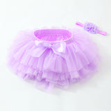 SOLVBAO Girl's Miniskirt Girls' Short Skirt Tutu Skirt Baby European and American Princess Dress Infant Sudden Mesh Bubble Skirt