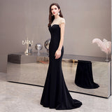 SOLVBAO Fishtail Evening Dress Banquet  New Fashion Elegant Graceful Toast Clothing Slim-Fit Long Host Annual Meeting Women