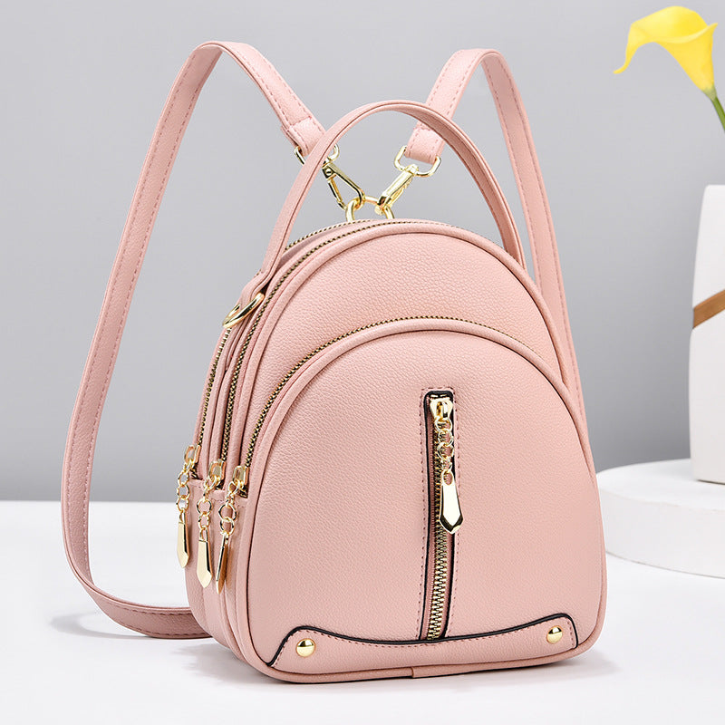 SOLVBAO 2025 Bag backpack popular new women's bag Korean version women's shoulder messenger bag fashion backpack schoolbag women's New