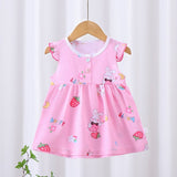 SOLVBAO Baby Girl Summer Dress Skirt Thin Cotton Silk Skirt Girls Dress Children Princess Dress Little Children Girl Baby Skirt Summer