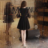 SOLVBAO New Black Daily Style Evening Dress Dress Female Temperament Small Dress Banquet Dress