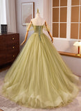 Solvbao Light Green Sweetheart Tulle Long Formal Dress, Light Green Prom Dress Party Dress