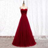 SOLVBAO Bridal Toast Dress  New Summer Red Slip Engagement Light Yarn Long Wedding Banquet Evening Dress