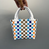 Bag Woven Bag Handbag Hand Collar Bag Beach Bag Vegetable Basket Woven Bag Female Tote Bag Wholesale Hand Gift Basket