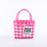 Bag Woven Bag Handbag Hand Collar Bag Beach Bag Vegetable Basket Woven Bag Female Tote Bag Wholesale Hand Gift Basket