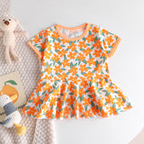 SOLVBAO Summer New Girls' Dress Fashion Baby Princess Dress Korean Style Infant Small Skirt Casual Nightdress