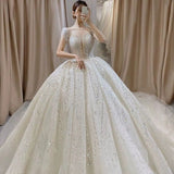 SOLVBAO Starry Sky  Wedding Dress  New Bridal High-End Temperament Luxury Heavy Work Large Tail Court Style High-End Sense