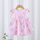 SOLVBAO Baby Girl Summer Dress Skirt Thin Cotton Silk Skirt Girls Dress Children Princess Dress Little Children Girl Baby Skirt Summer