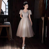 SOLVBAO Evening Dress for Women Banquet Annual Meeting High-End Special Interest Light Luxury  Style Host Design Sense Socialite Advanced Texture Fairy