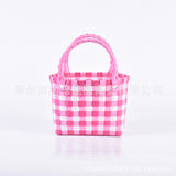 Bag Woven Bag Handbag Hand Collar Bag Beach Bag Vegetable Basket Woven Bag Female Tote Bag Wholesale Hand Gift Basket