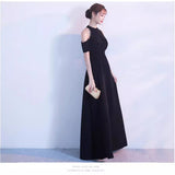 SOLVBAO Evening Dress Women's Long Elegant Slimming Banquet Dress Korean Princess Party Slim Fit Dress 3688