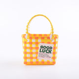 Bag Woven Bag Handbag Hand Collar Bag Beach Bag Vegetable Basket Woven Bag Female Tote Bag Wholesale Hand Gift Basket