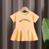 SOLVBAO Summer New Girls' Dress Fashion Baby Princess Dress Korean Style Infant Small Skirt Casual Nightdress