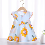 SOLVBAO Baby Girl Summer Dress Skirt Thin Cotton Silk Skirt Girls Dress Children Princess Dress Little Children Girl Baby Skirt Summer