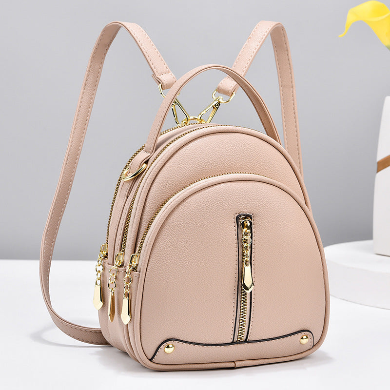 SOLVBAO 2025 Bag backpack popular new women's bag Korean version women's shoulder messenger bag fashion backpack schoolbag women's New