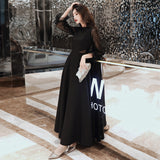 SOLVBAO New Black Daily Style Evening Dress Dress Female Temperament Small Dress Banquet Dress