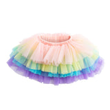 SOLVBAO Girl's Miniskirt Girls' Short Skirt Tutu Skirt Baby European and American Princess Dress Infant Sudden Mesh Bubble Skirt