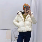 2024 autumn and winter new products European and American cross-border women's clothing urban simple casual hooded cotton jacket w027 9182