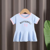 SOLVBAO Summer New Girls' Dress Fashion Baby Princess Dress Korean Style Infant Small Skirt Casual Nightdress