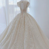 SOLVBAO Starry Sky  Wedding Dress  New Bridal High-End Temperament Luxury Heavy Work Large Tail Court Style High-End Sense