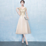 SOLVBAO Evening Dress for Women  New Summer Banquet Elegant Atmosphere Queen Annual Meeting Temperament Host's Dress Dress