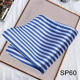 Solvbao Business Neck Scarf Men's Retro Scarf Men's Printing Scarf Small Square Men's Fall Suit Shirt Luxury Scarf Hiphop Men's Scarf