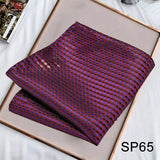 Solvbao Business Neck Scarf Men's Retro Scarf Men's Printing Scarf Small Square Men's Fall Suit Shirt Luxury Scarf Hiphop Men's Scarf