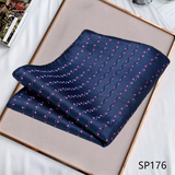 Solvbao  -  Luxury Scarf Men's Streak Scarf Pocket Towel Men's  Fall Suit Shirt Business Neck Scarf Men's Retro Scarf Hiphop Men's Scarf