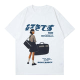 Solvbao Hip Hop Streetwear Y2k Tshirt Girl Japanese Kanji Print Oversized T Shirt Harajuku Summer Mens Short Cotton Sleeve Tops