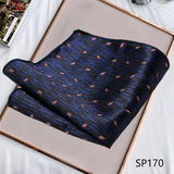 Solvbao  -  Luxury Scarf Men's Streak Scarf Pocket Towel Men's  Fall Suit Shirt Business Neck Scarf Men's Retro Scarf Hiphop Men's Scarf